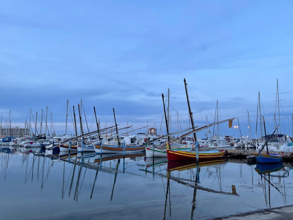 Ferienwohnung T2 Sur Marina Avec Vue Spectaculaire Le Barcarès Exterior foto